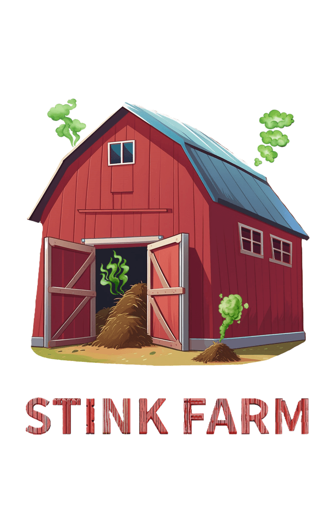 Stink Farm card back